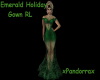 Emerald Holiday Gown RL