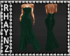 'Eva Emerald Gown