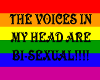 Voices are Bi-Sexual