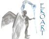 [E]Angel ice magic staff