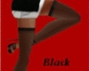 Black Sheer Stockings