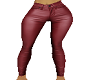 pant.rosso pelle