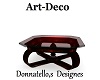 art-deco coffee table