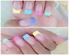 french pastel nails
