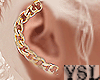 [YSL] Chainlink Ear-Gold