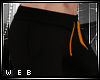 |W| Orange Shorts M