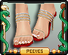 P; Chic Red Shoes