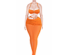 Conjunto Long Orange