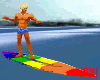 Animtd Rainbow Surfboard