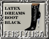 ! Latex Dreams Boots Blk