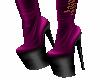 !C-Starry Purple Boots