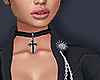Jacket + Charms Black .