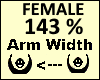 Arm Scaler 143%