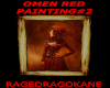 OMEN RED PAINTING#2