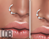 Silver Open Nose Ring R