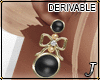 Jewel* Bow Earrings
