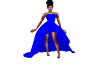 MYz Xa's Blue Gown