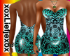 [L] Aqua Style Dress