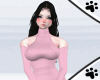 .M. Pink Knitted Dress