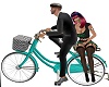 bike trip for 2 blue