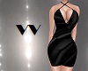 VV | Black Halter Dress