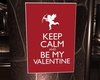 keep calm valentine
