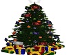Festive Christmas tree