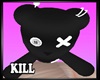 Head Bear Black
