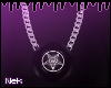Pentagram Necklace. [N]