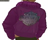 purple harley jacket
