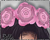 ^B^ Pink Roses Crown