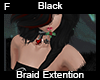 Black Braid Extention