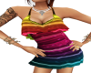 Rainbow Party Dress