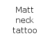 Matt Tatt