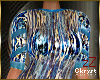 cK Bodysuit Snake Blue