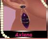 AXL Amethyst Earrings 1P
