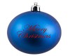 Blue Ornament Sticker