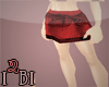 mini red skirt
