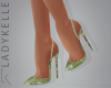 LK| Sage green heels