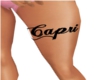 Capri Bmxxl Thigh Tattoo