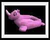 pink rino float