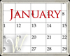 *W* Calendar January