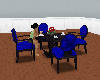 {LM}blue flower table