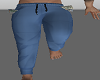 Blue Joggers with money