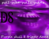 Purple Skull 8 Trig Dome