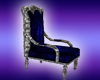 Blue/Silver Chair