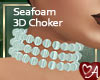 Mari Seafoam 3D Choker