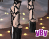 BY Blck Latex Heels V2