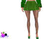 Green skirt w hose RL