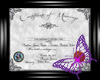 !! our wedding certifica